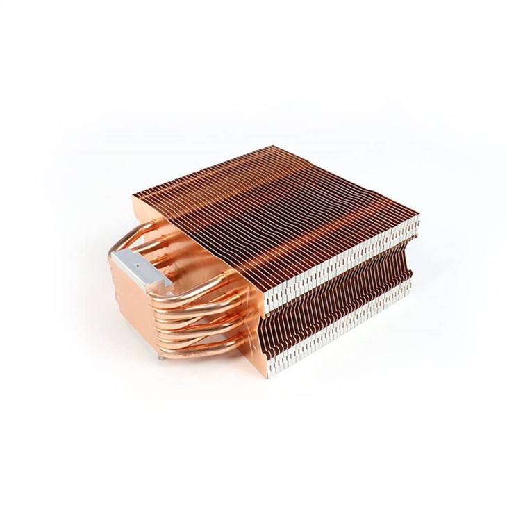 Aluminum Fin Heat Sink With Heat Pipe