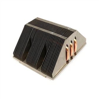 Aluminiumfena värmerör radiator för medicinsk utrustning